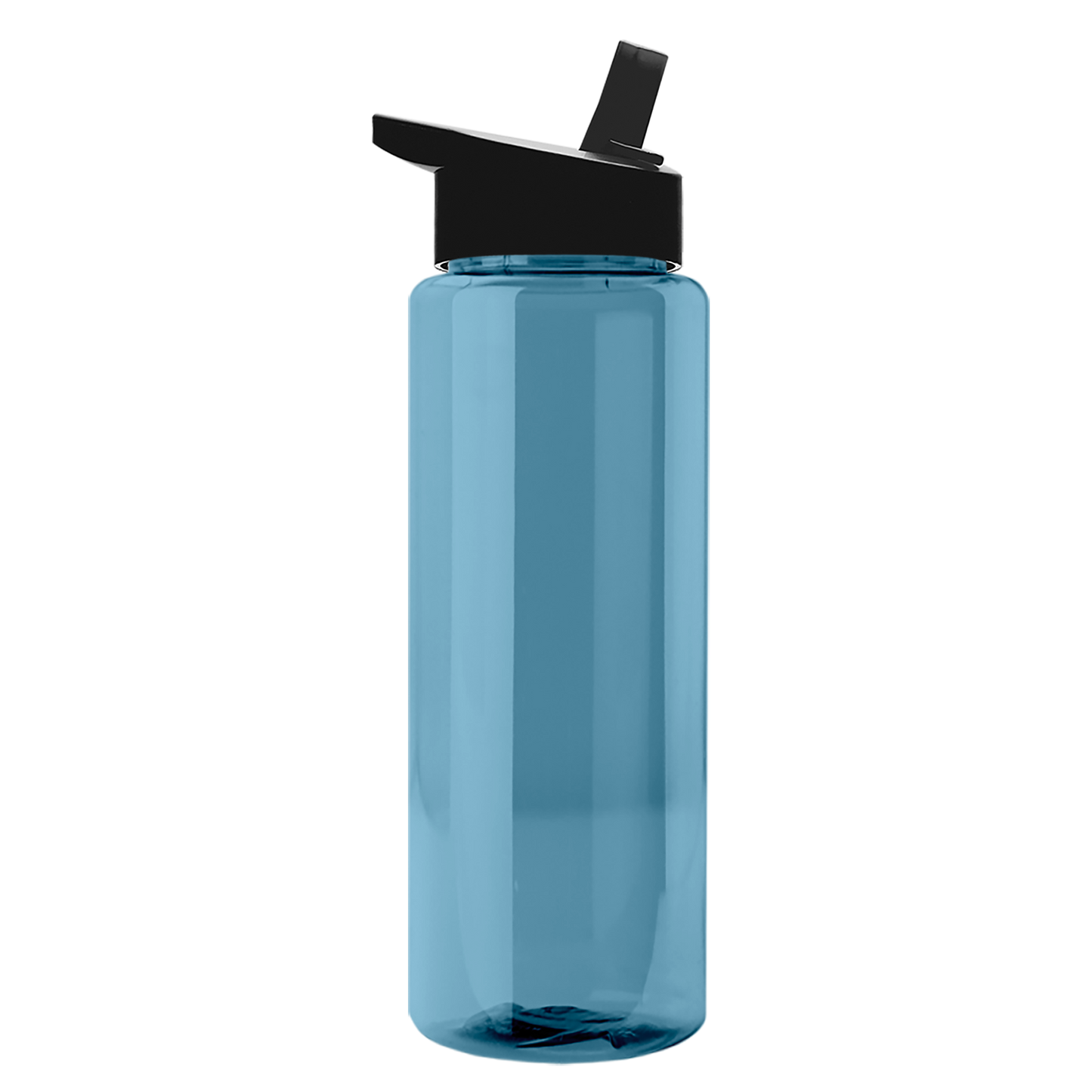 Slim Fit RPET Bottle with Flip-Straw Lid - 32 oz.