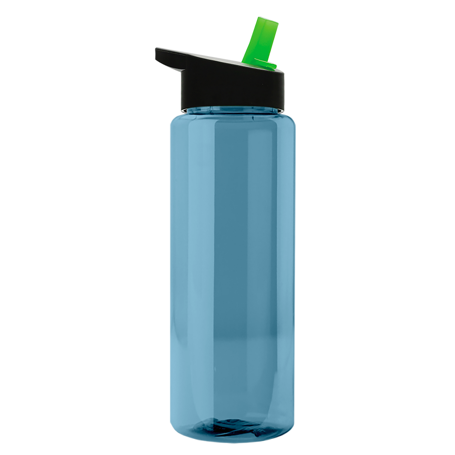 Slim Fit RPET Bottle with Flip-Straw Lid - 32 oz.