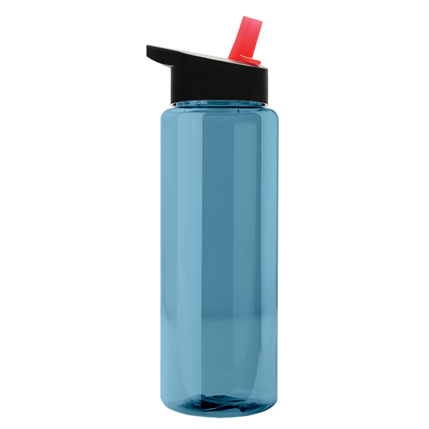 Slim Fit RPET Bottle with Flip-Straw Lid - 32 oz.