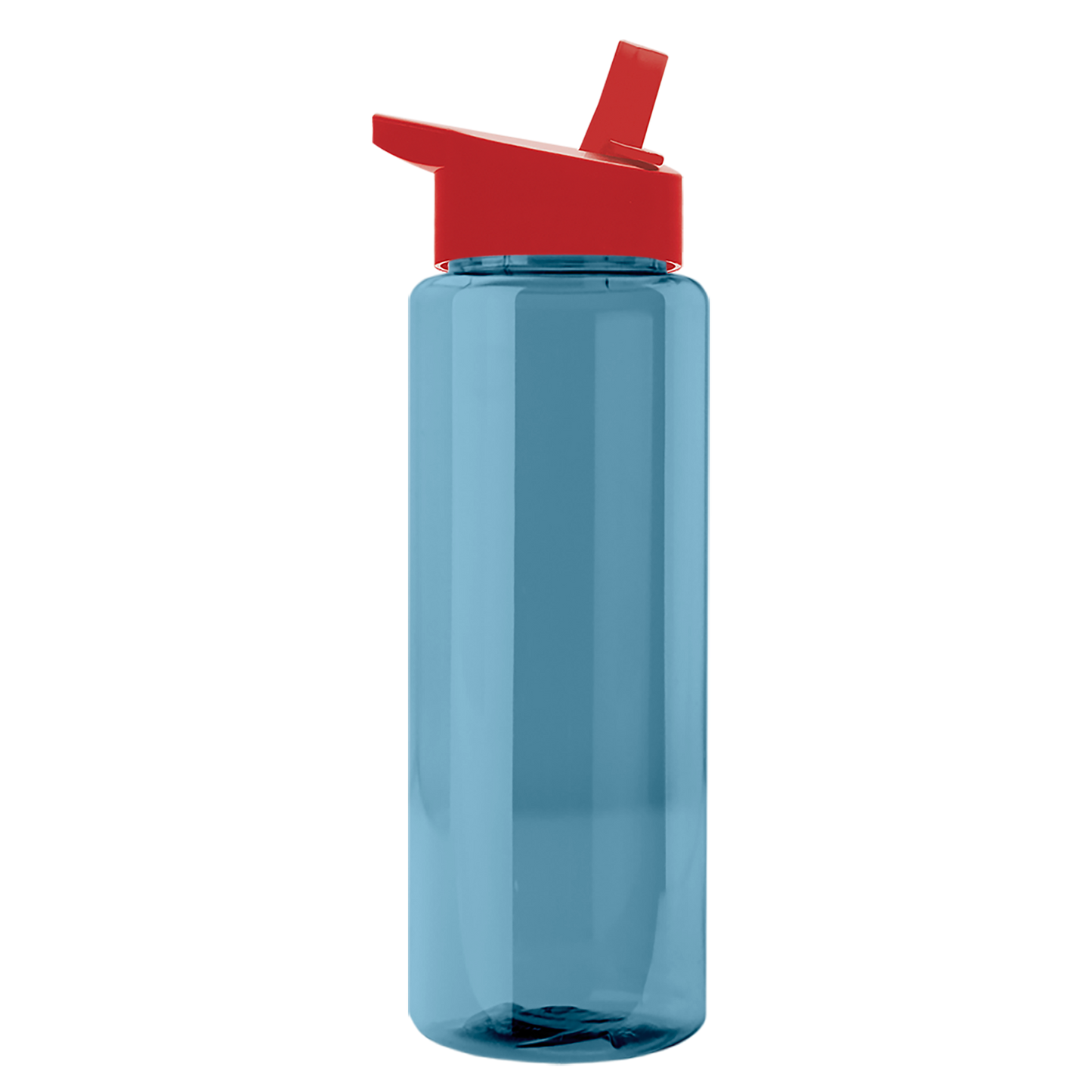 Slim Fit RPET Bottle with Flip-Straw Lid - 32 oz.