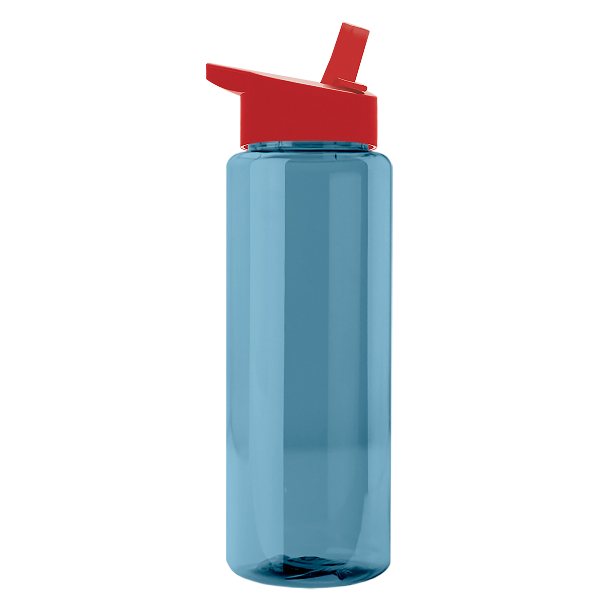 Slim Fit RPET Bottle with Flip-Straw Lid - 32 oz.
