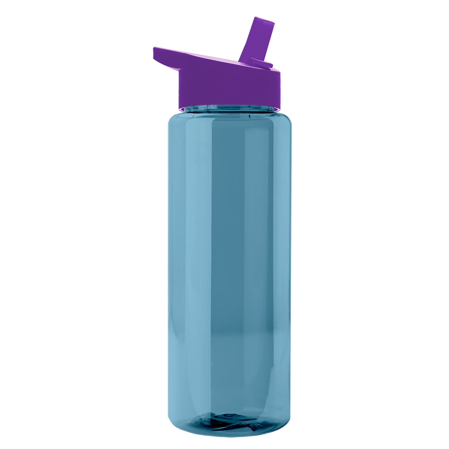 Slim Fit RPET Bottle with Flip-Straw Lid - 32 oz.