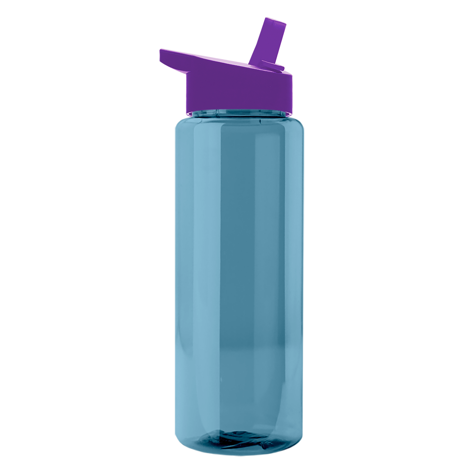 Slim Fit RPET Bottle with Flip-Straw Lid - 32 oz.