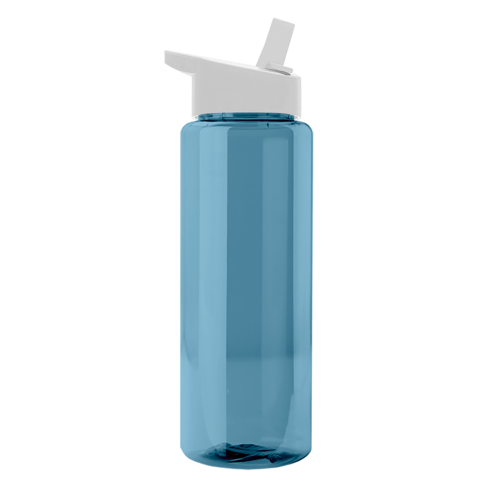 Slim Fit RPET Bottle with Flip-Straw Lid - 32 oz.