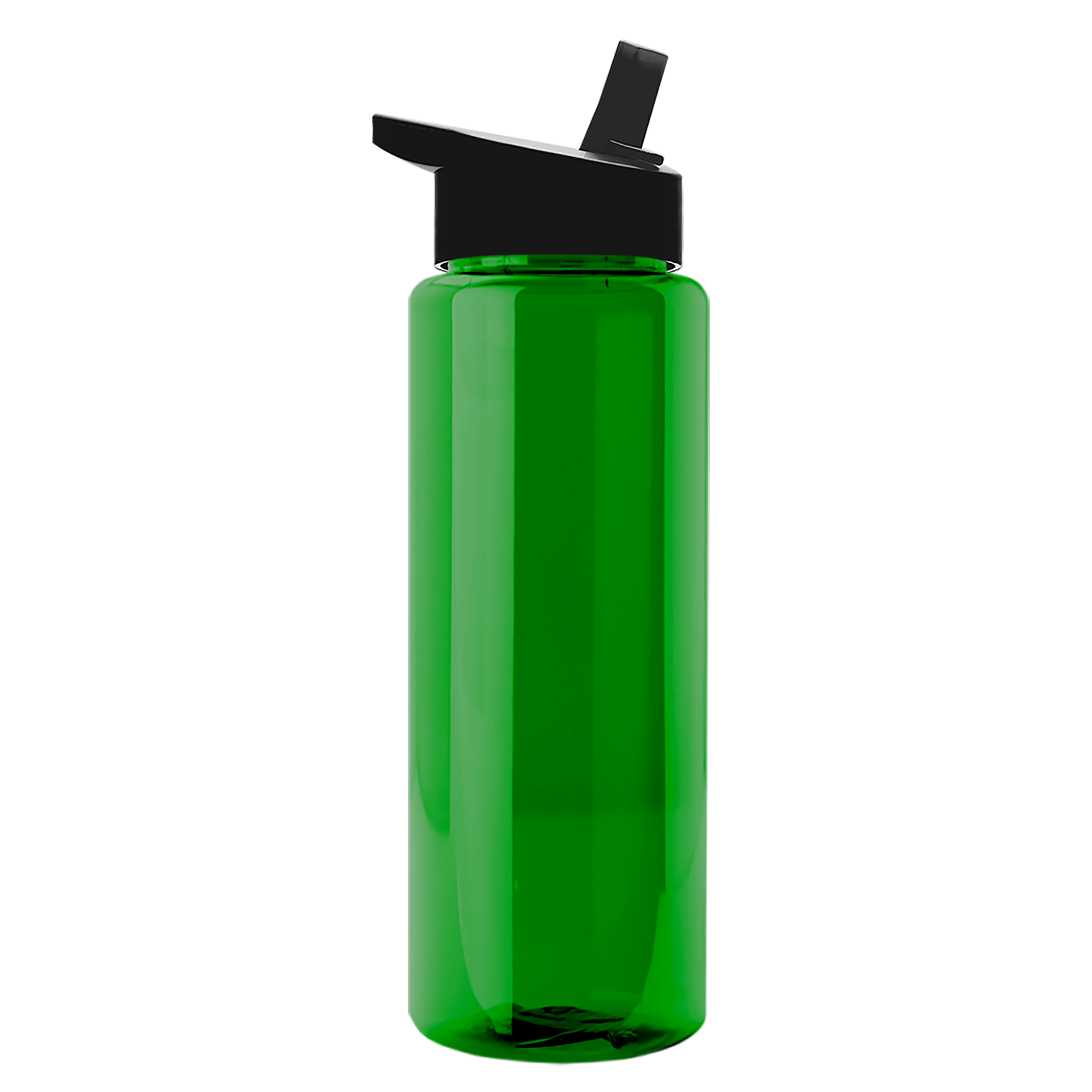 Slim Fit RPET Bottle with Flip-Straw Lid - 32 oz.