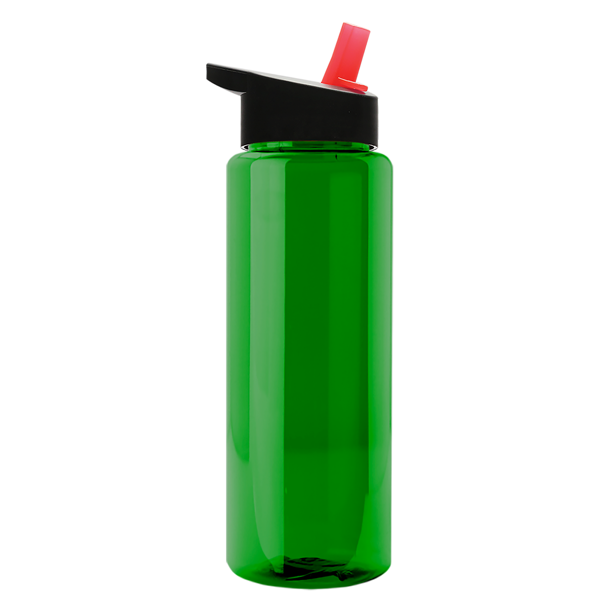 Slim Fit RPET Bottle with Flip-Straw Lid - 32 oz.