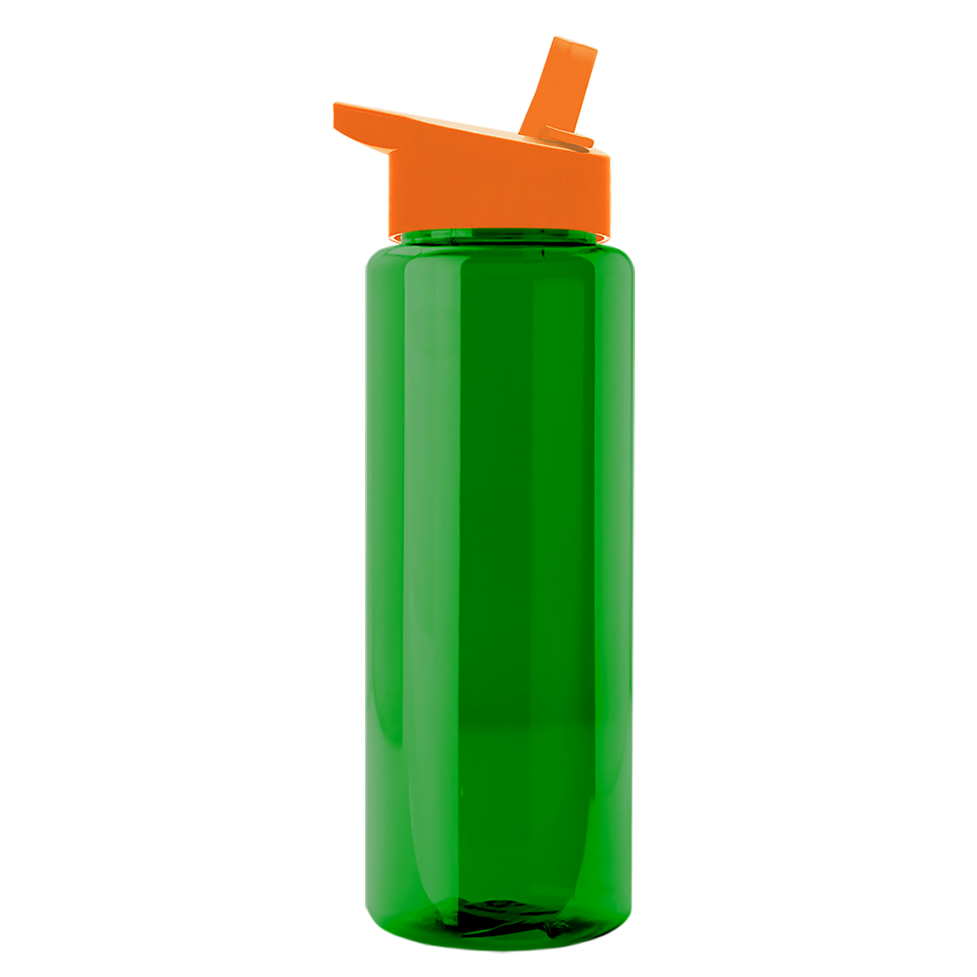 Slim Fit RPET Bottle with Flip-Straw Lid - 32 oz.