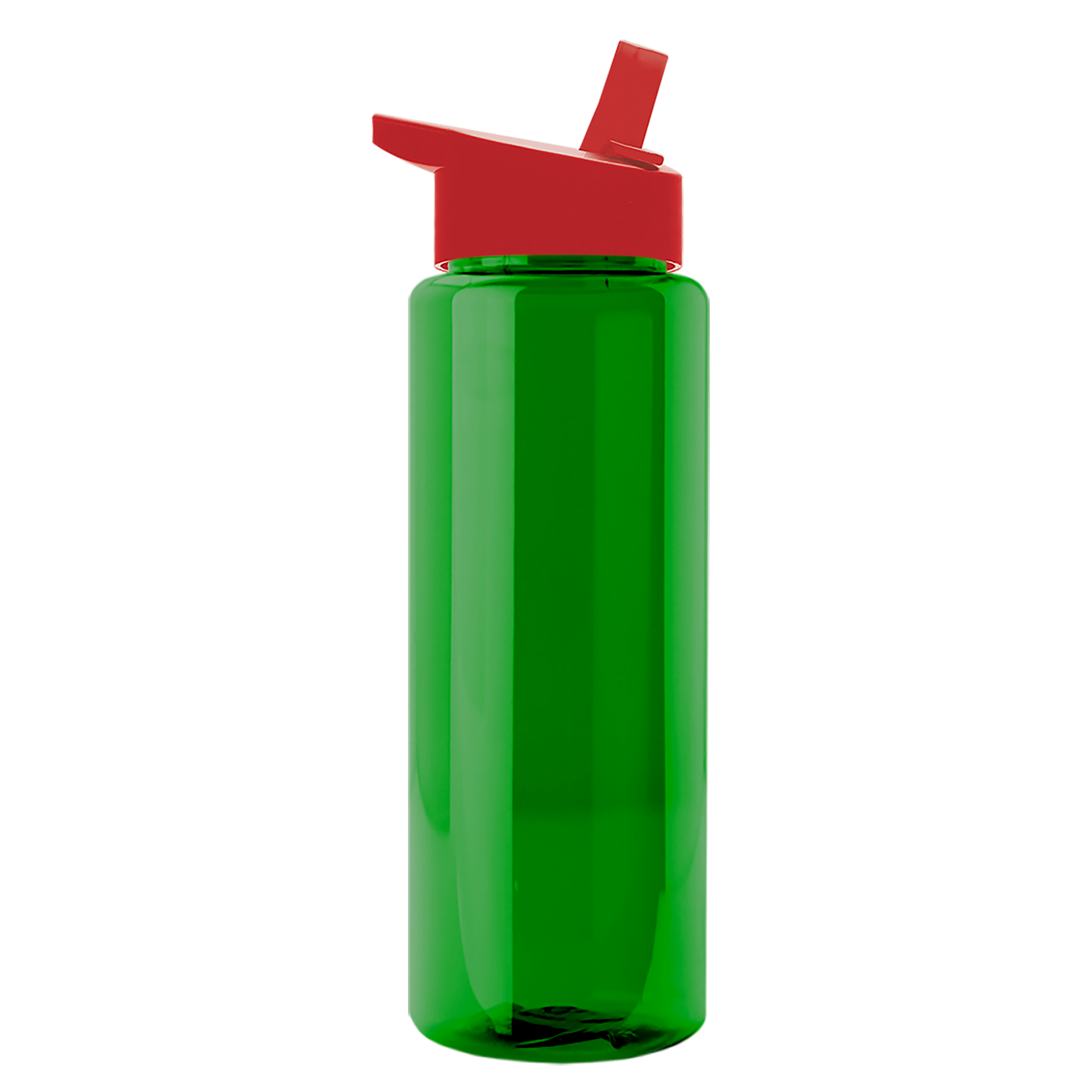 Slim Fit RPET Bottle with Flip-Straw Lid - 32 oz.