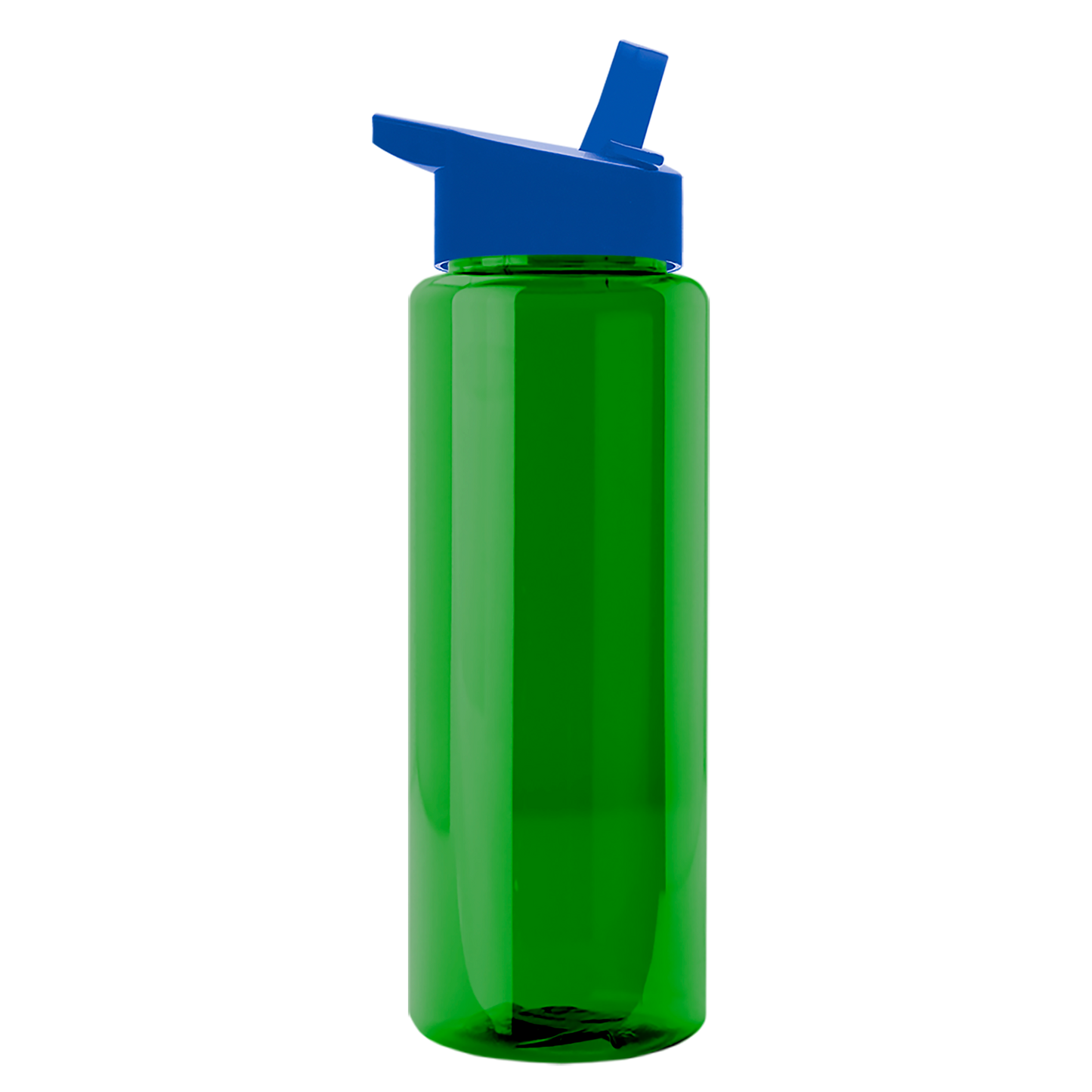 Slim Fit RPET Bottle with Flip-Straw Lid - 32 oz.