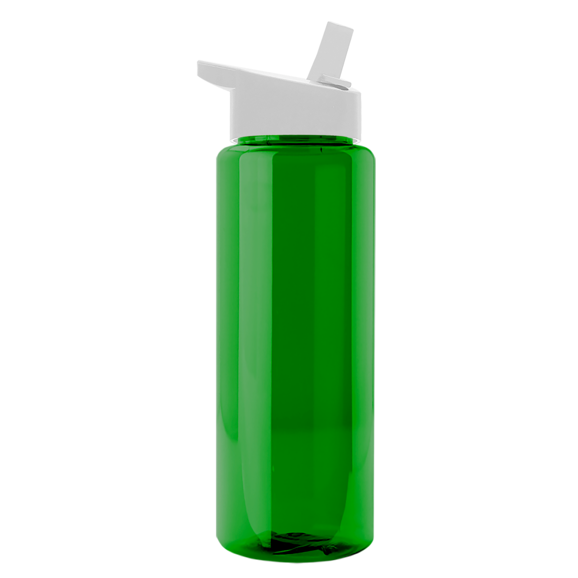 Slim Fit RPET Bottle with Flip-Straw Lid - 32 oz.