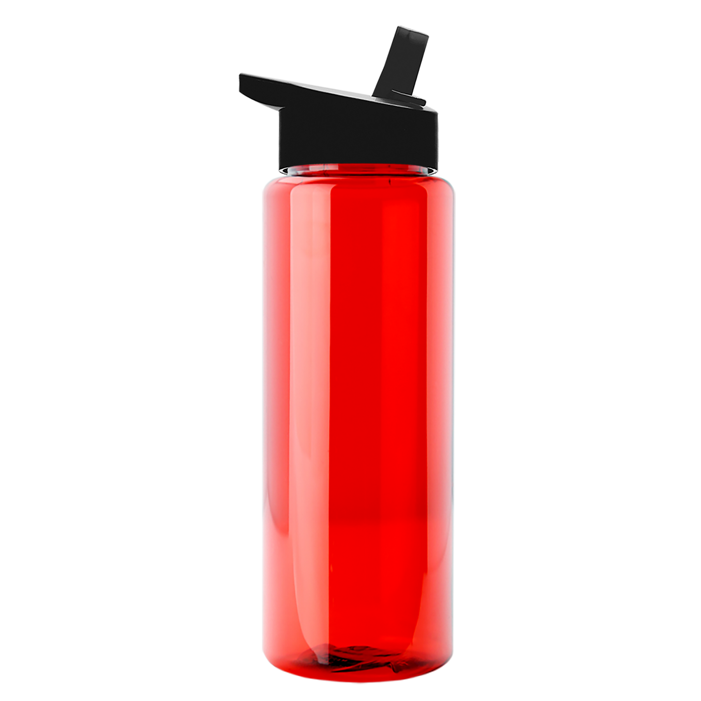 Slim Fit RPET Bottle with Flip-Straw Lid - 32 oz.