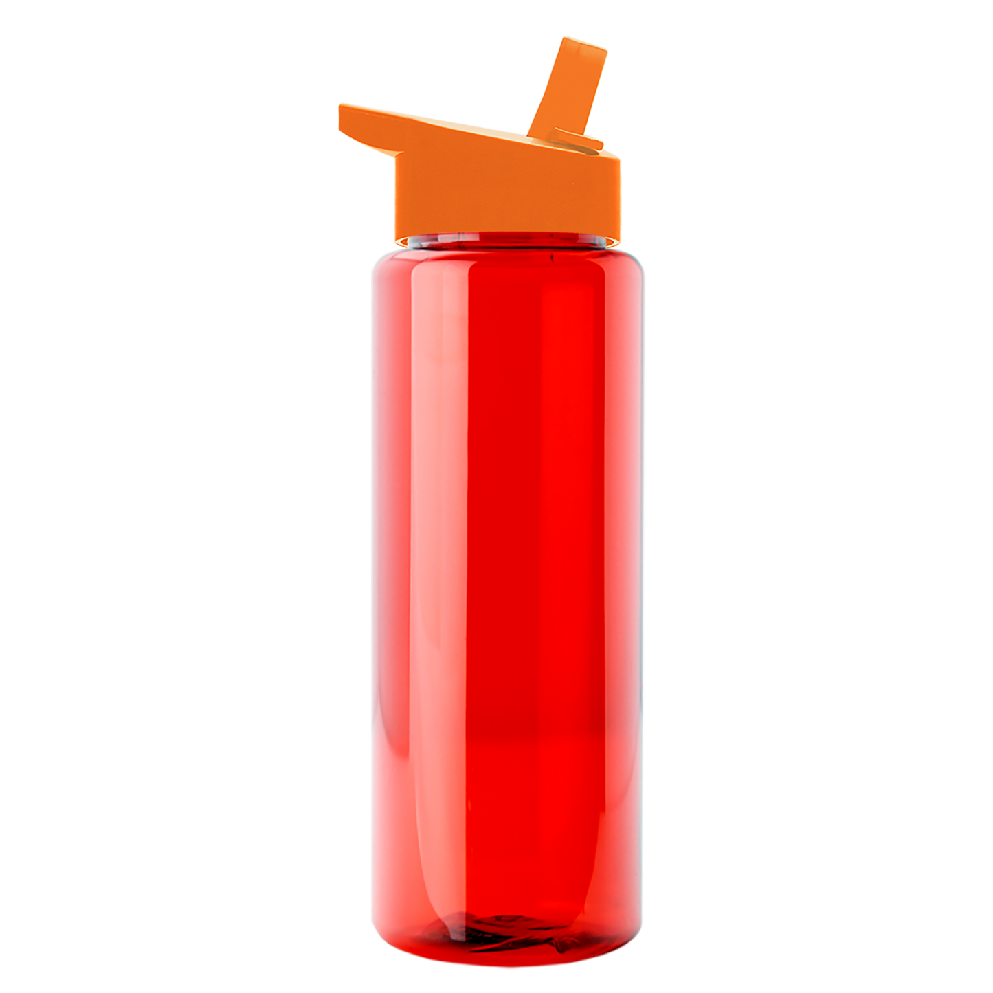 Slim Fit RPET Bottle with Flip-Straw Lid - 32 oz.