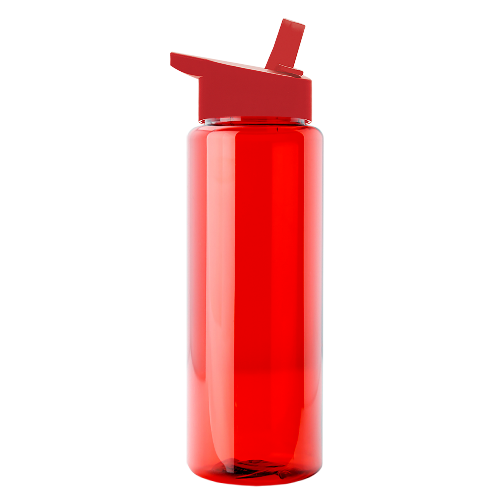 Slim Fit RPET Bottle with Flip-Straw Lid - 32 oz.