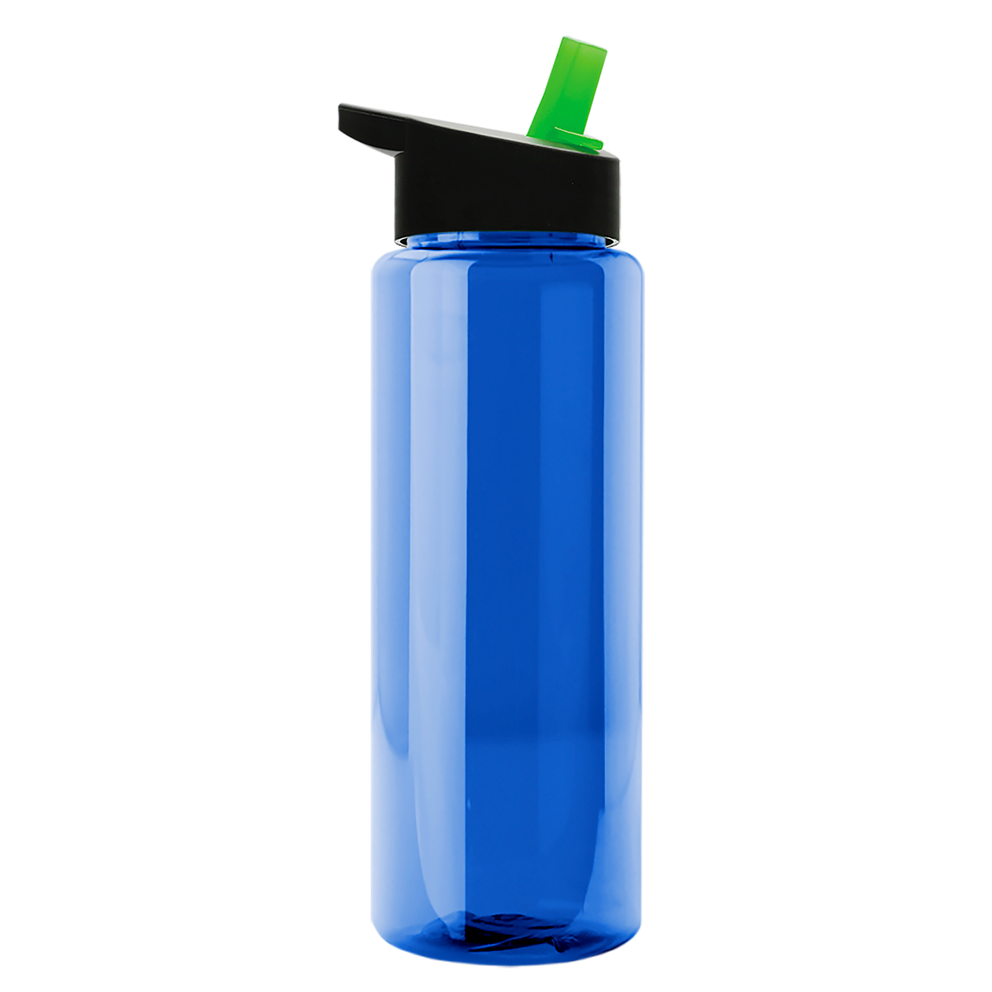 Slim Fit RPET Bottle with Flip-Straw Lid - 32 oz.