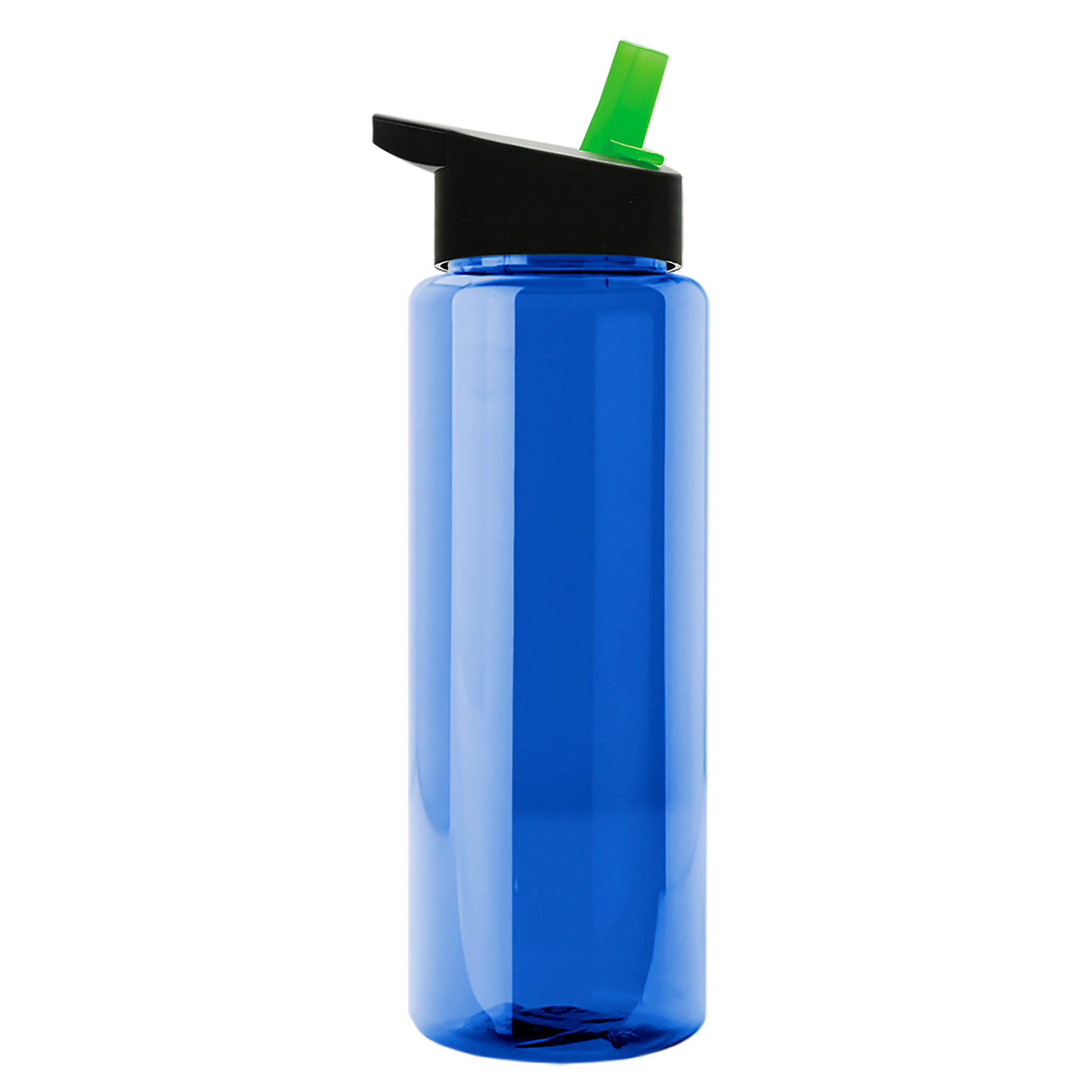 Slim Fit RPET Bottle with Flip-Straw Lid - 32 oz.