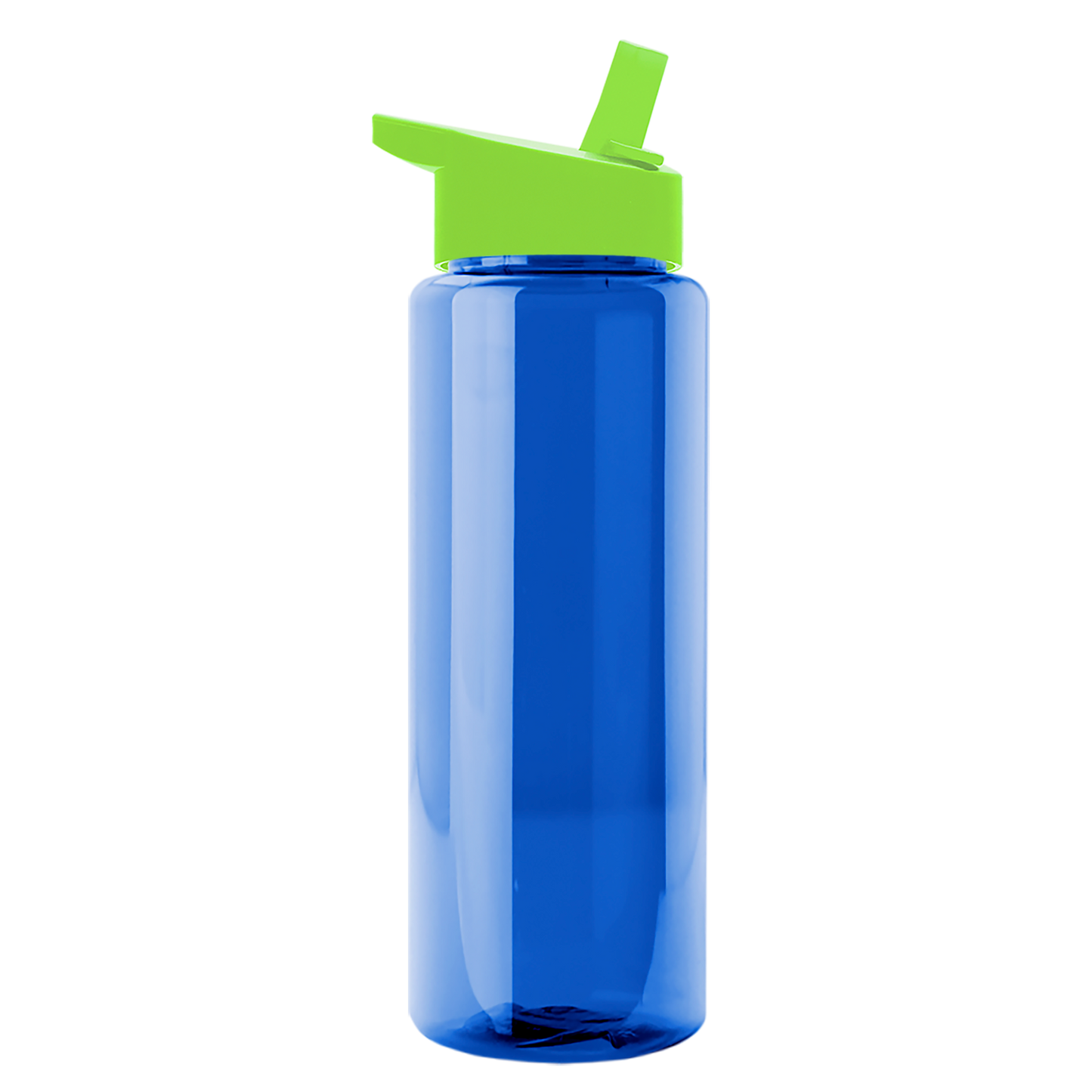 Slim Fit RPET Bottle with Flip-Straw Lid - 32 oz.