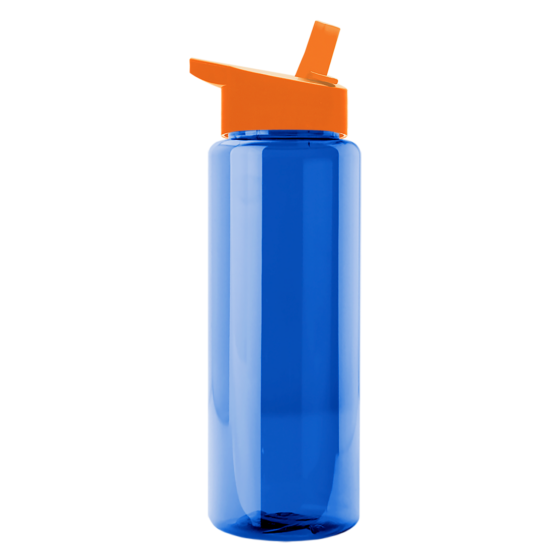 Slim Fit RPET Bottle with Flip-Straw Lid - 32 oz.