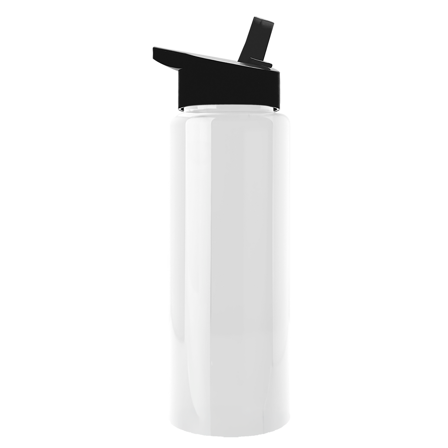 Slim Fit RPET Bottle with Flip-Straw Lid - 32 oz.