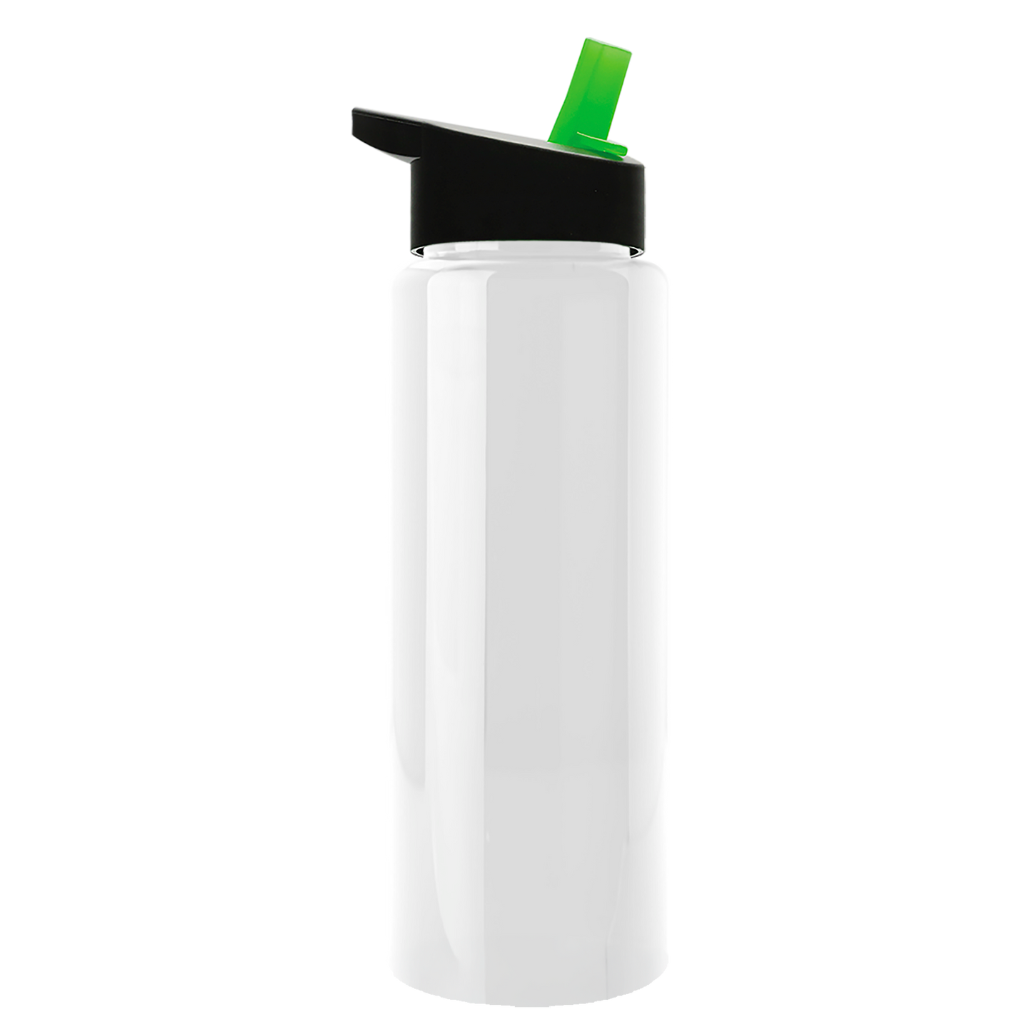 Slim Fit RPET Bottle with Flip-Straw Lid - 32 oz.