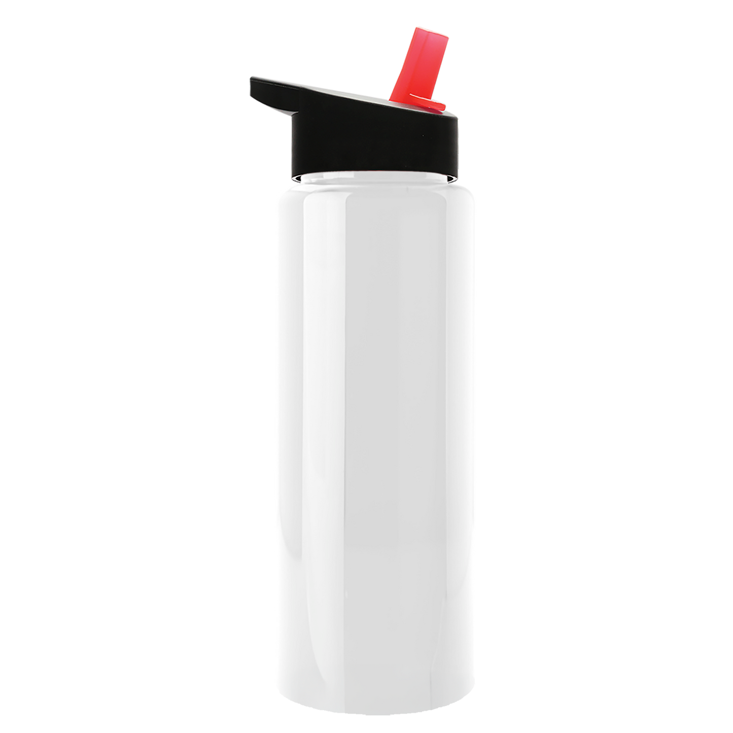 Slim Fit RPET Bottle with Flip-Straw Lid - 32 oz.