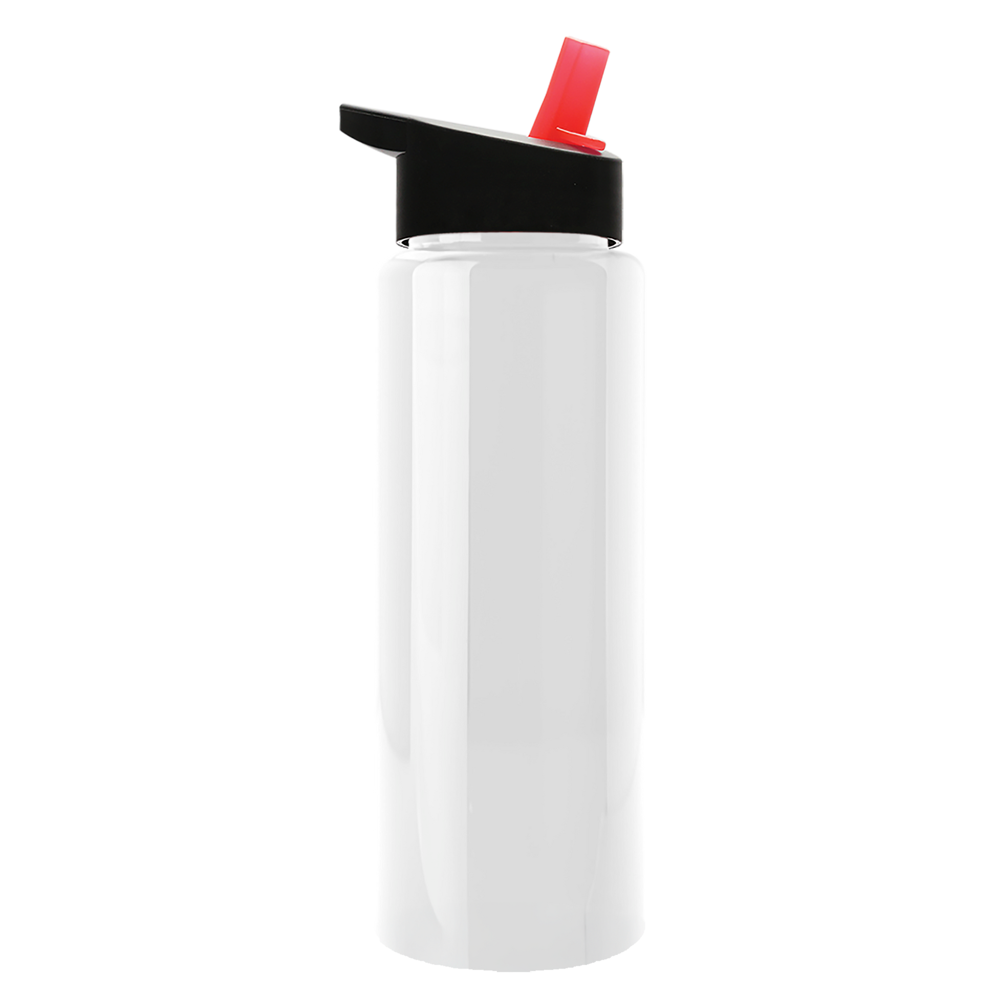 Slim Fit RPET Bottle with Flip-Straw Lid - 32 oz.