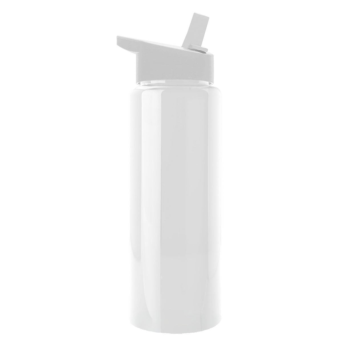 Custom logo Slim Fit RPET Bottle with Flip-Straw Lid - 32 oz.