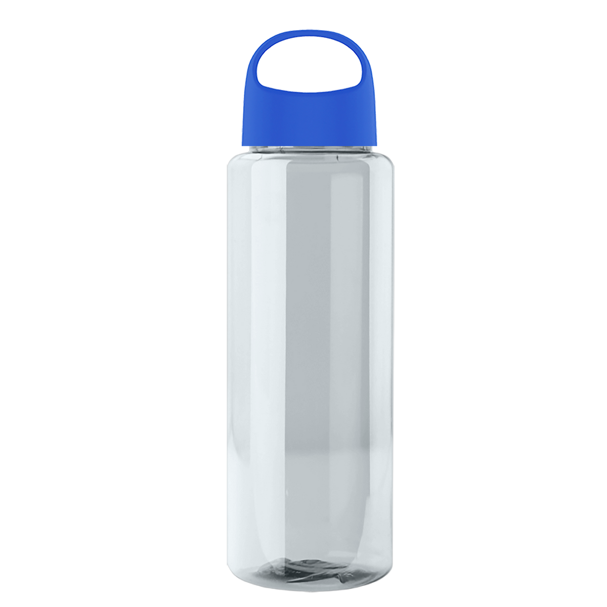 Custom logo Slim Fit RPET Bottle with Oval Crest Lid - 32 oz.