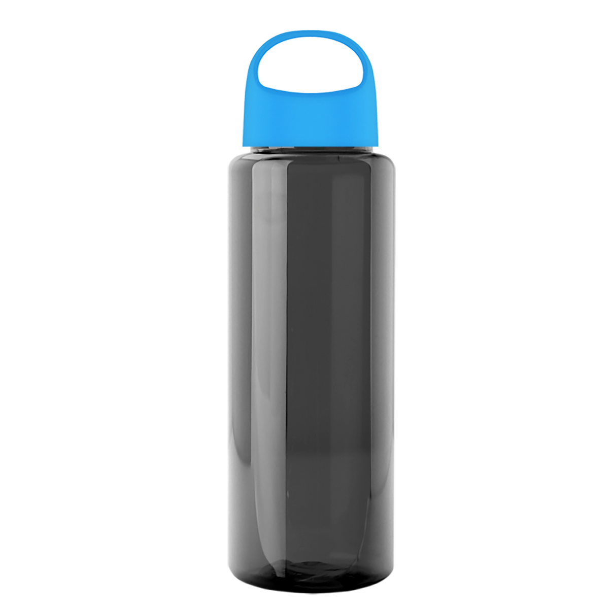 Custom logo Slim Fit RPET Bottle with Oval Crest Lid - 32 oz.