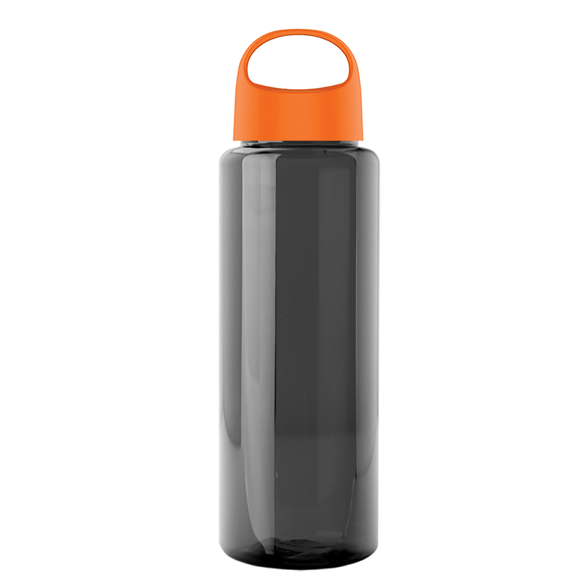Custom logo Slim Fit RPET Bottle with Oval Crest Lid - 32 oz.