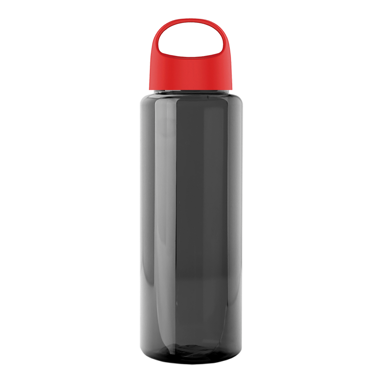 Custom logo Slim Fit RPET Bottle with Oval Crest Lid - 32 oz.