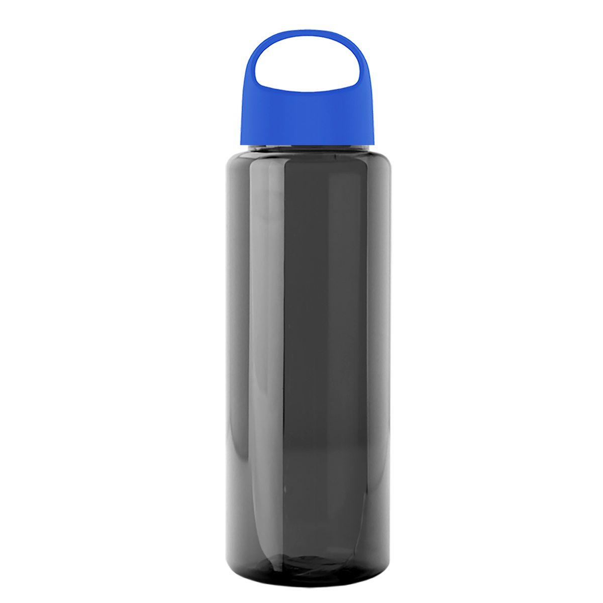 Custom logo Slim Fit RPET Bottle with Oval Crest Lid - 32 oz.