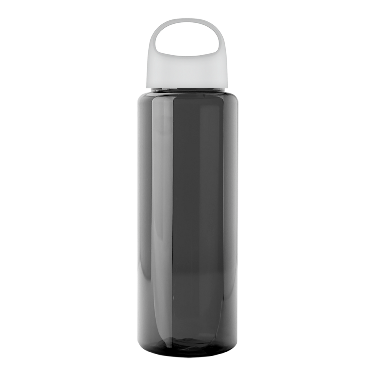 Custom logo Slim Fit RPET Bottle with Oval Crest Lid - 32 oz.