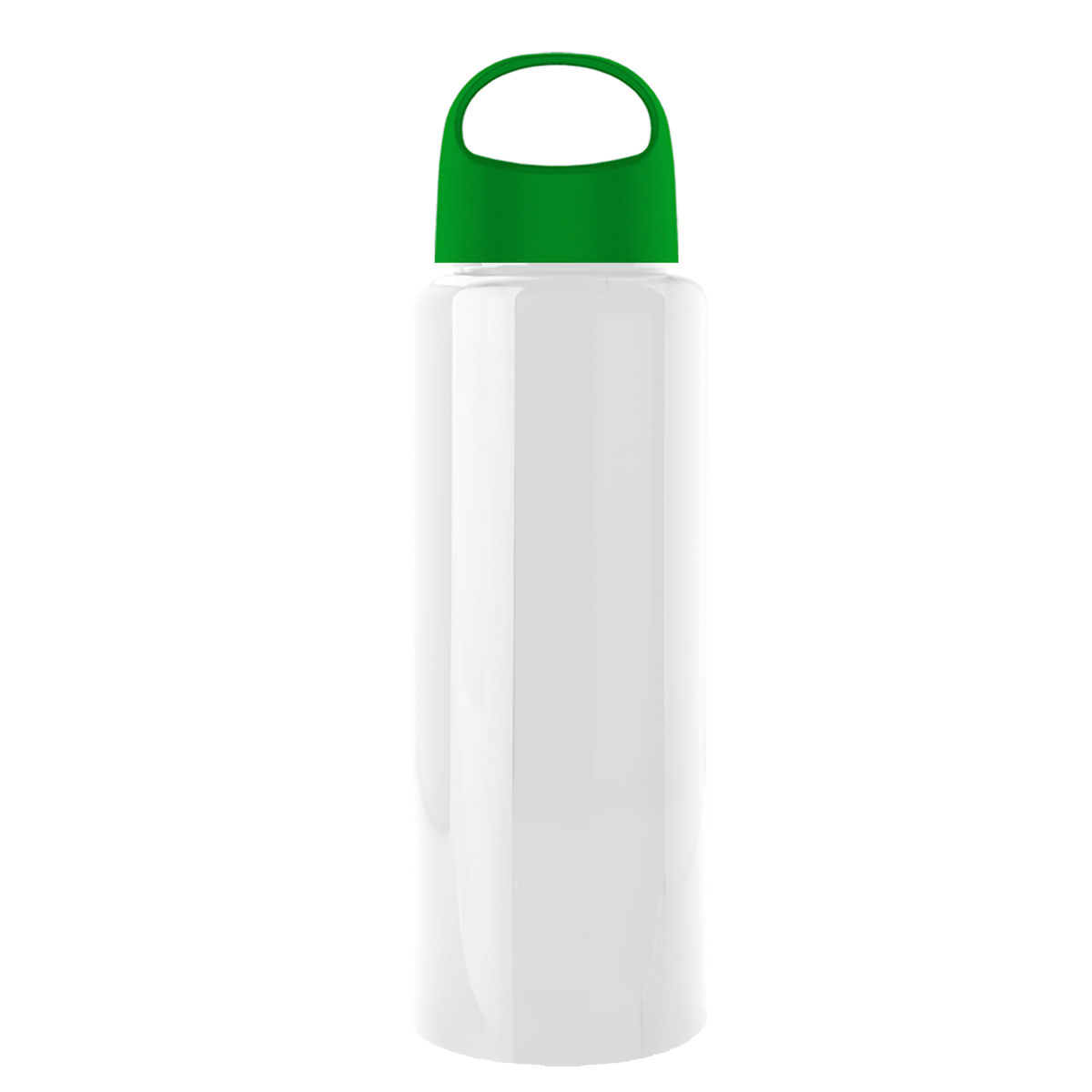 Custom logo Slim Fit RPET Bottle with Oval Crest Lid - 32 oz.