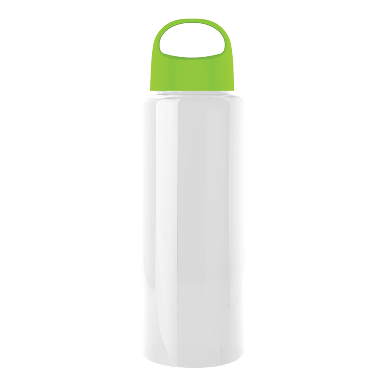 Custom logo Slim Fit RPET Bottle with Oval Crest Lid - 32 oz.