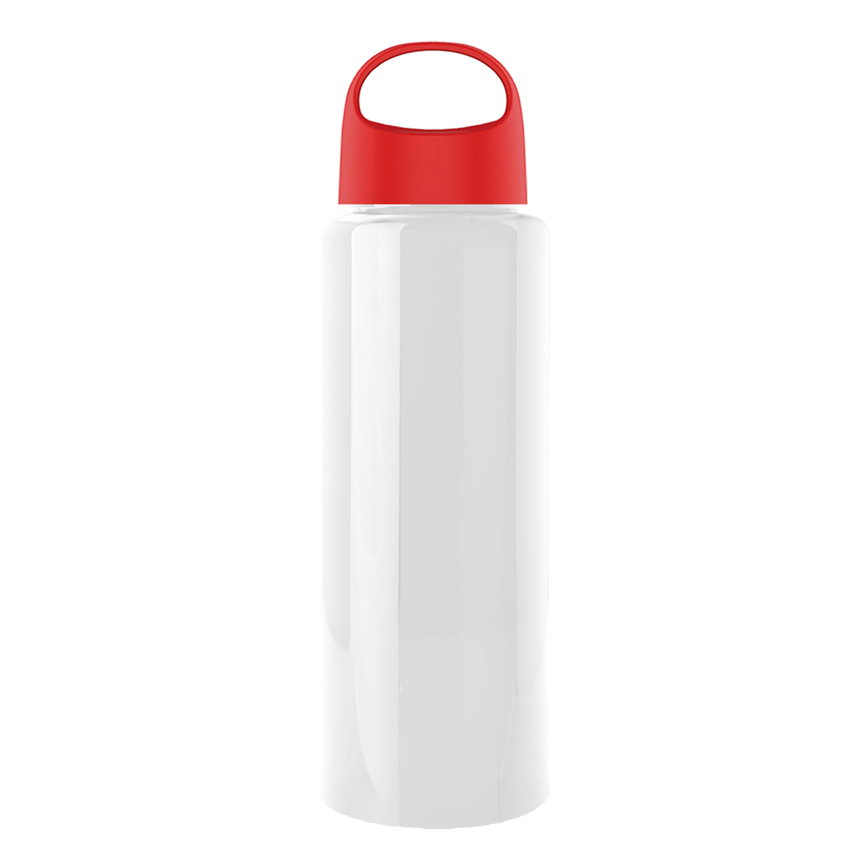 Custom logo Slim Fit RPET Bottle with Oval Crest Lid - 32 oz.