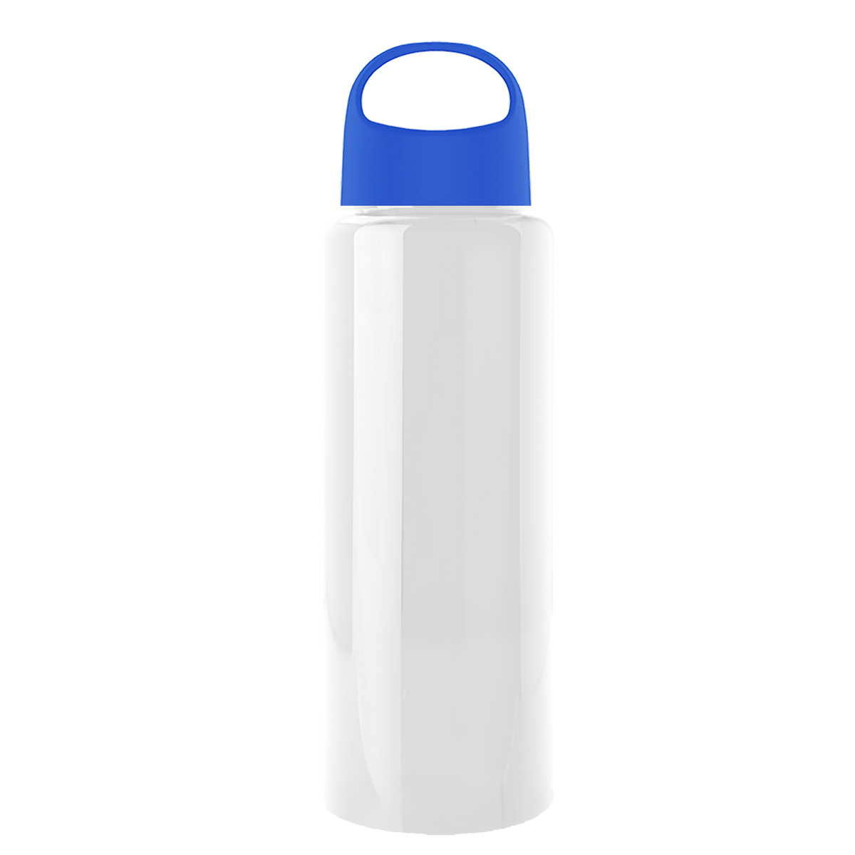 Custom logo Slim Fit RPET Bottle with Oval Crest Lid - 32 oz.