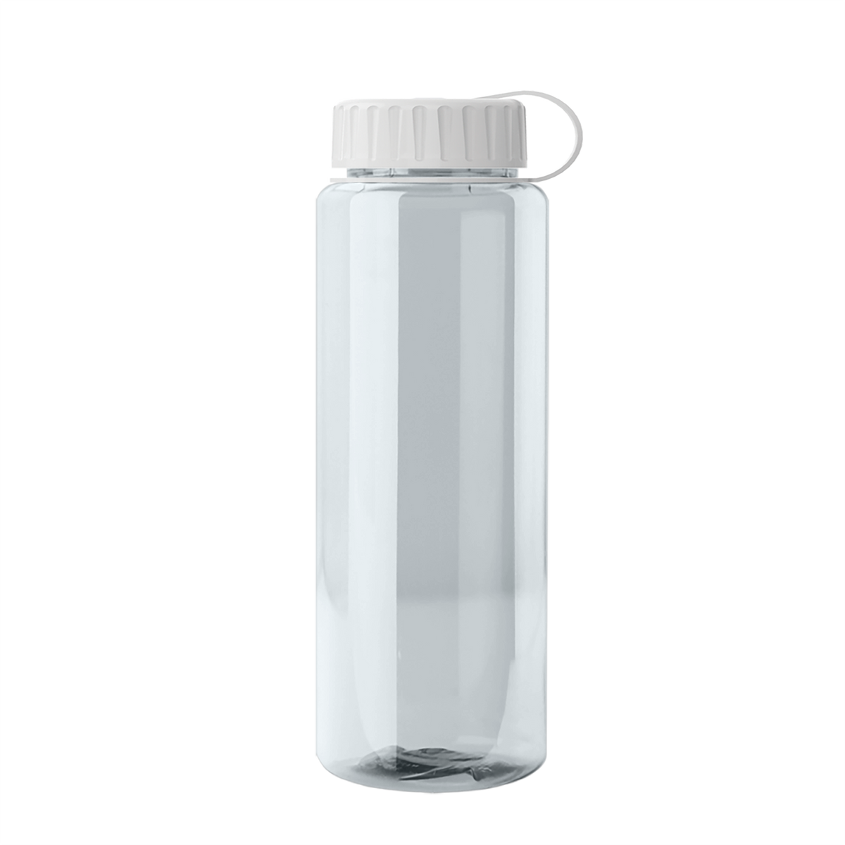 Custom logo Slim Fit RPET Bottle with Tethered Lid - 32 oz.