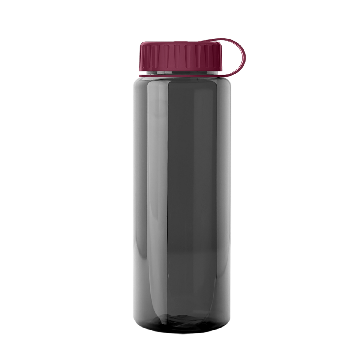 Custom logo Slim Fit RPET Bottle with Tethered Lid - 32 oz.