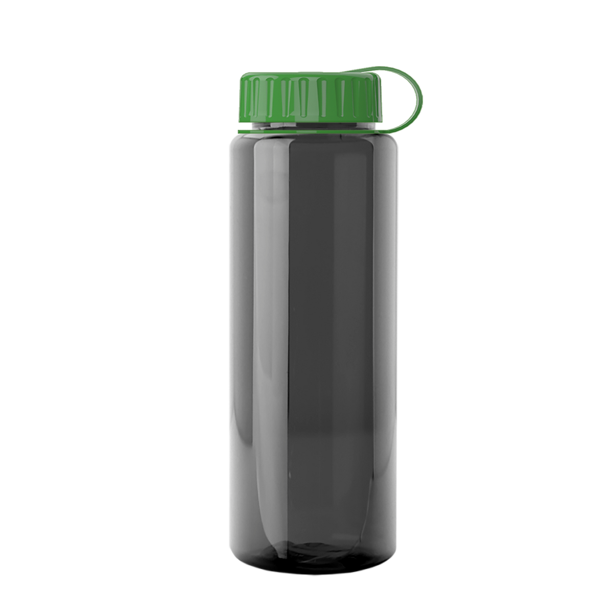 Custom logo Slim Fit RPET Bottle with Tethered Lid - 32 oz.