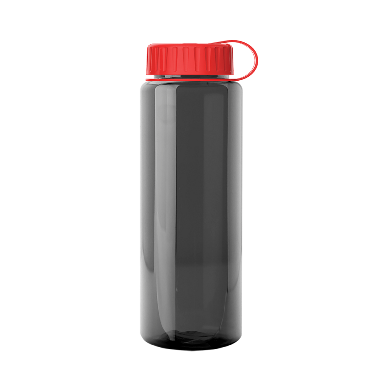 Custom logo Slim Fit RPET Bottle with Tethered Lid - 32 oz.