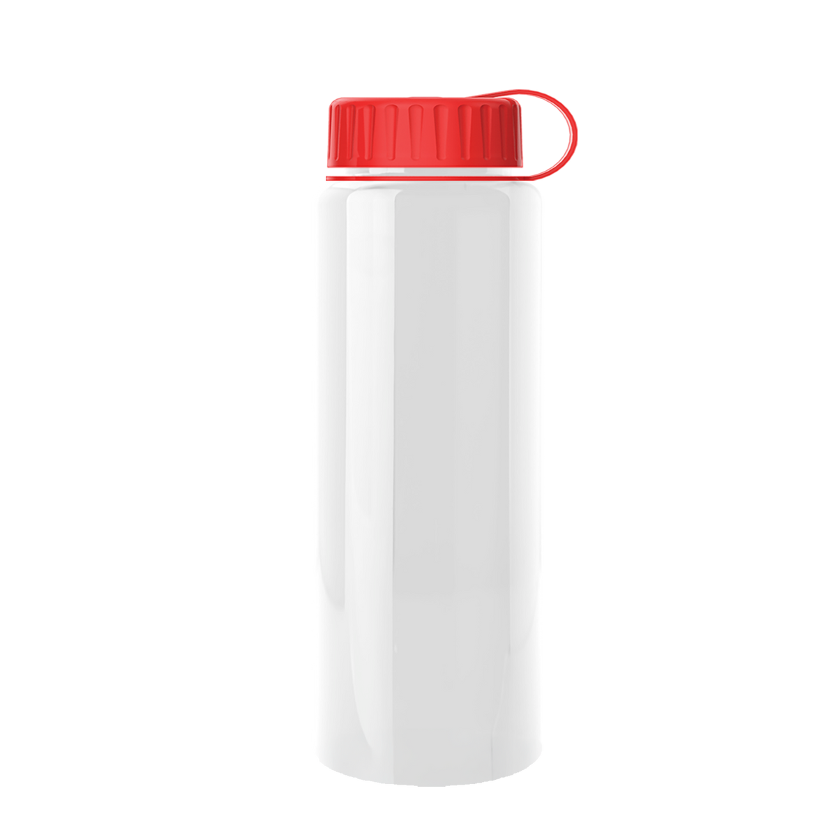 Custom logo Slim Fit RPET Bottle with Tethered Lid - 32 oz.