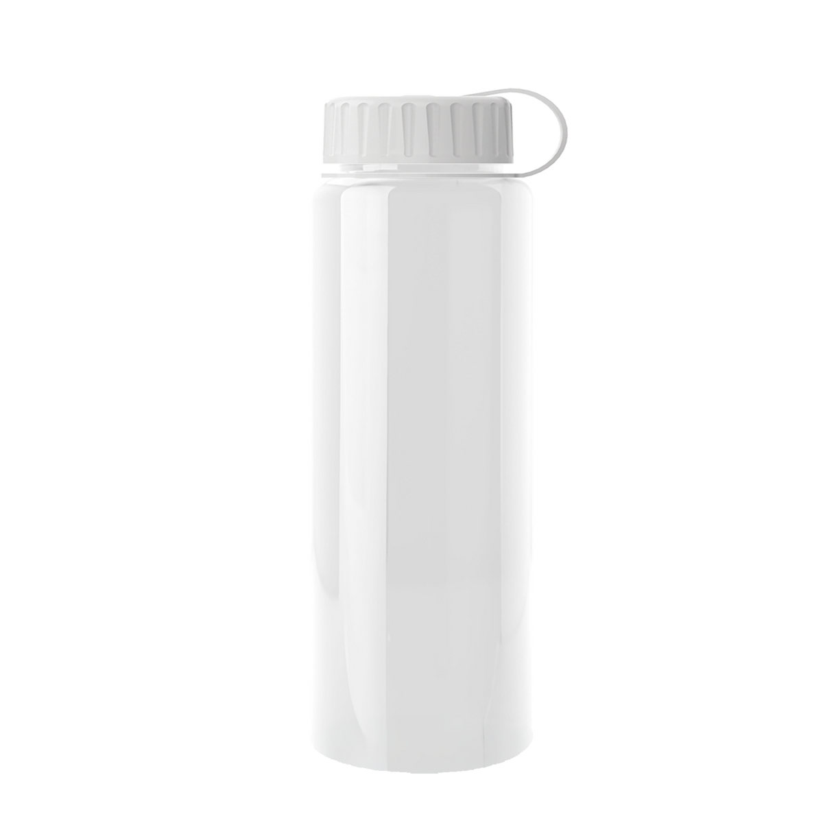 Custom logo Slim Fit RPET Bottle with Tethered Lid - 32 oz.