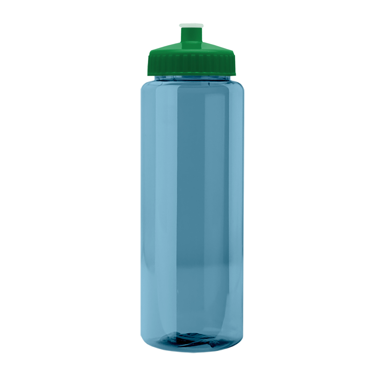 Custom logo Slim Fit RPET Bottle with Push-Pull Lid - 32 oz.