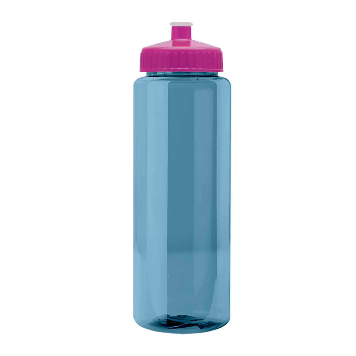 Custom logo Slim Fit RPET Bottle with Push-Pull Lid - 32 oz.