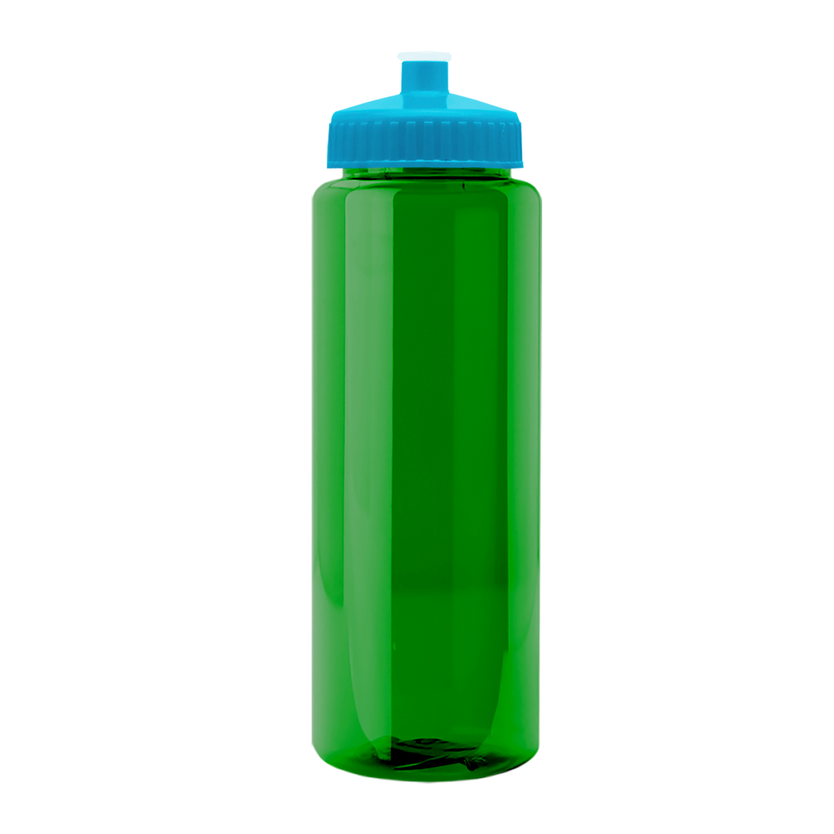 Custom logo Slim Fit RPET Bottle with Push-Pull Lid - 32 oz.