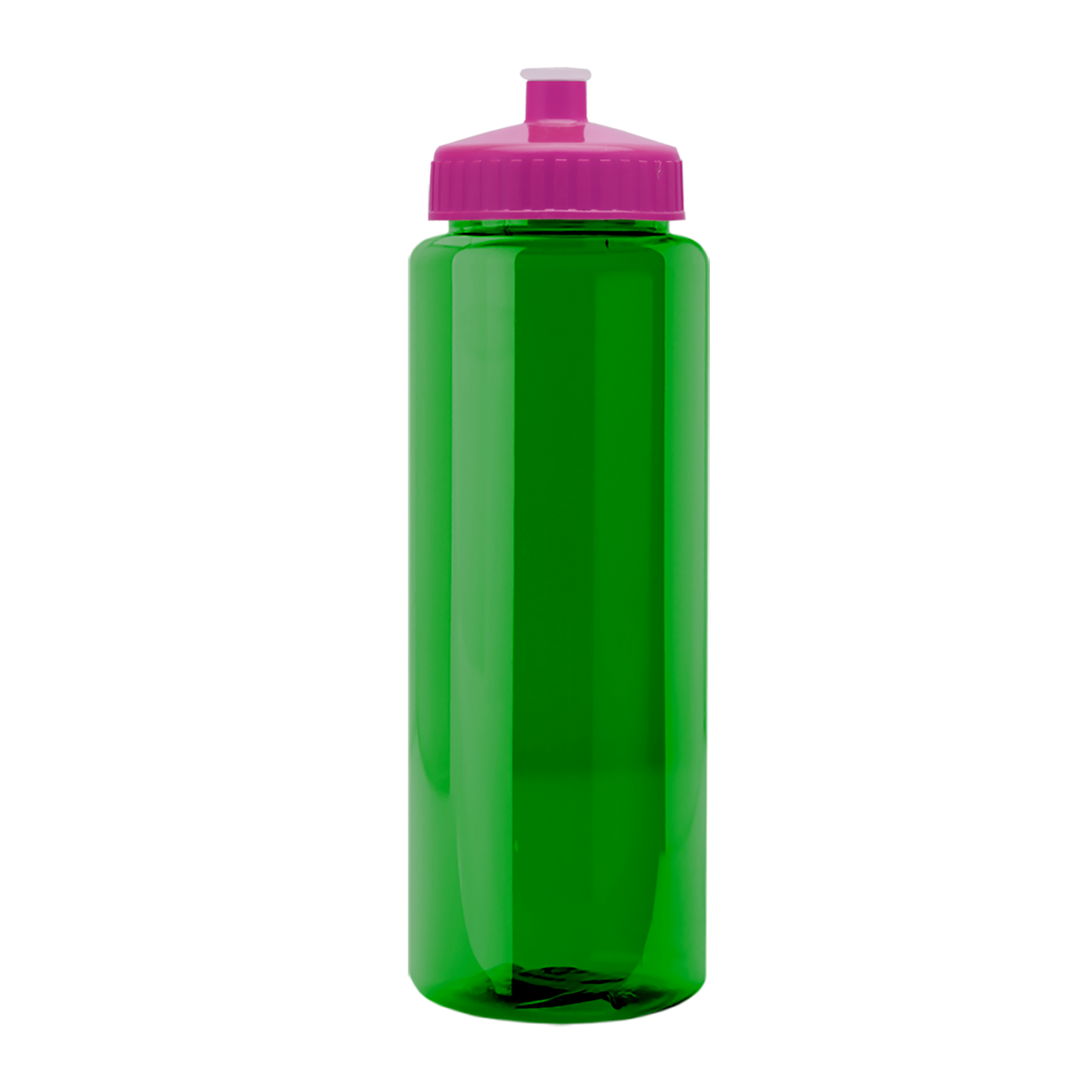 Custom logo Slim Fit RPET Bottle with Push-Pull Lid - 32 oz.
