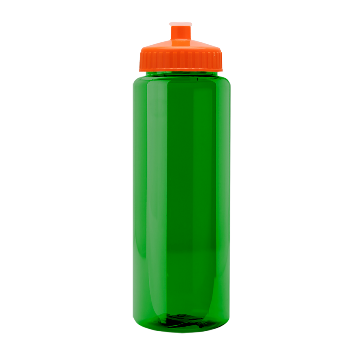 Custom logo Slim Fit RPET Bottle with Push-Pull Lid - 32 oz.