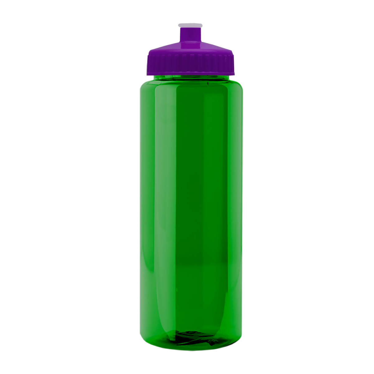 Custom logo Slim Fit RPET Bottle with Push-Pull Lid - 32 oz.