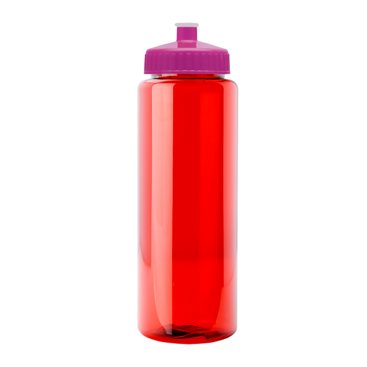 Custom logo Slim Fit RPET Bottle with Push-Pull Lid - 32 oz.