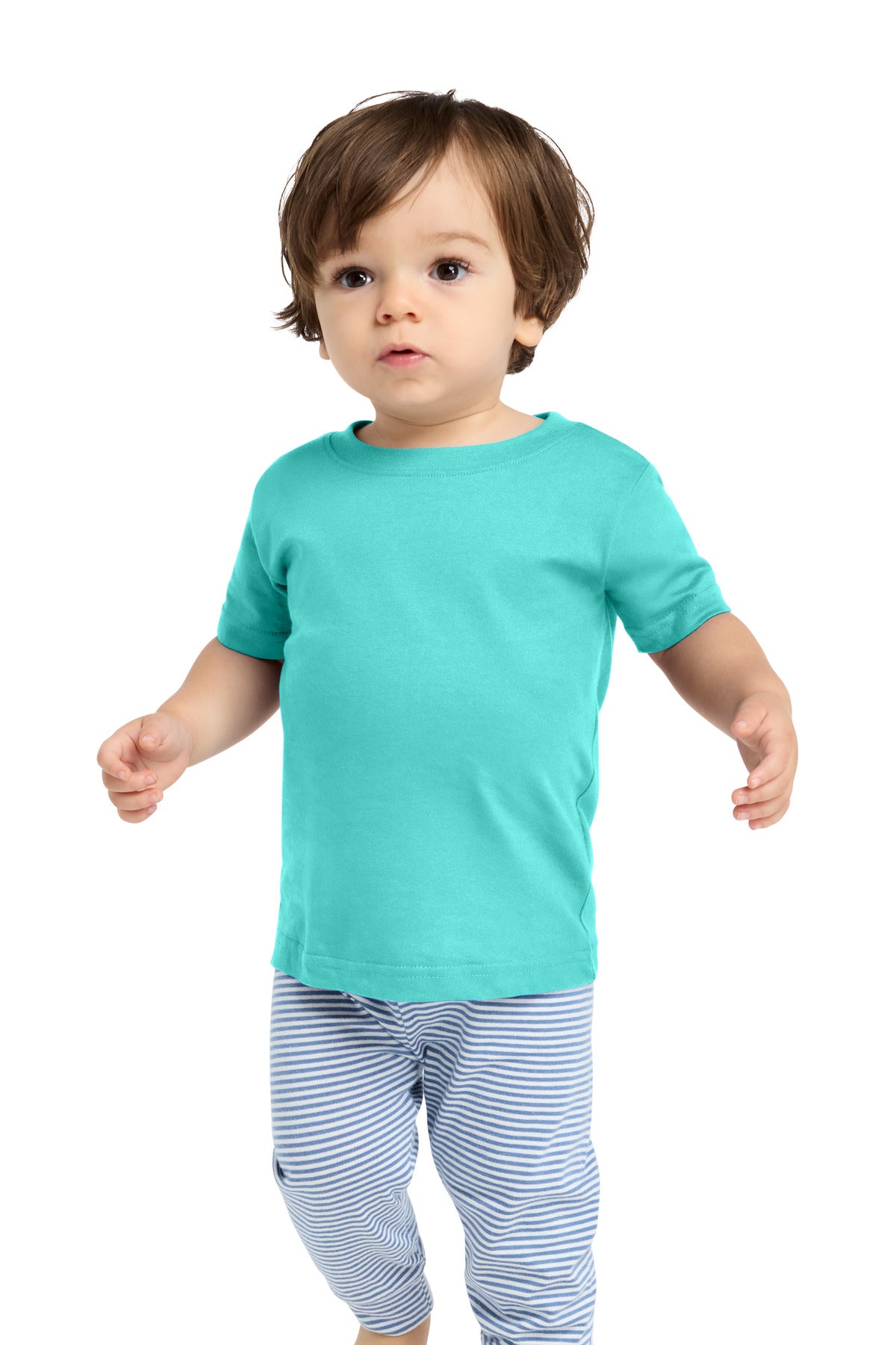 Custom logo Rabbit Skins™ Infant Fine Jersey Tee. RS3322 in Caribbean